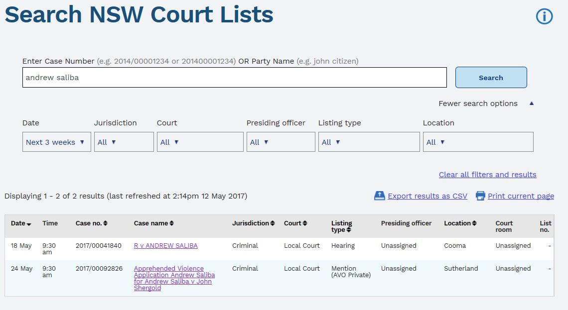 Court Listings.JPG - Click to Resize